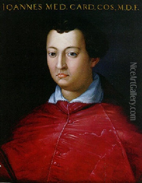 Portrait Du Cardinal Giovanni De Medicis Oil Painting -  Bronzino
