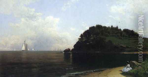 On Long Island Sound Oil Painting - Alfred Thompson Bricher