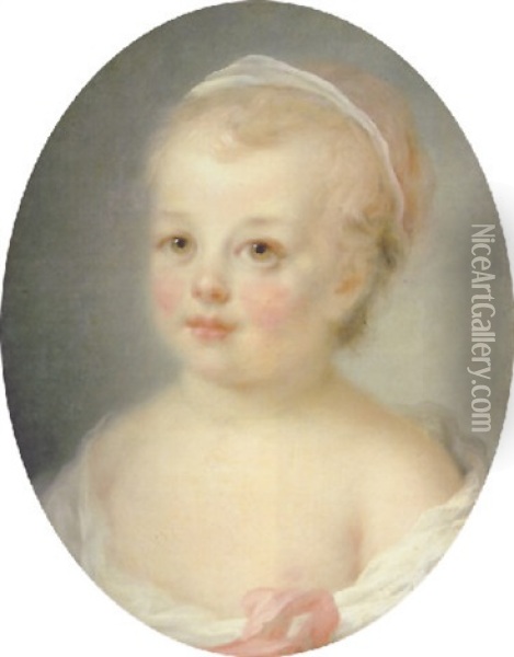 A Child Oil Painting - Jean-Honore Fragonard
