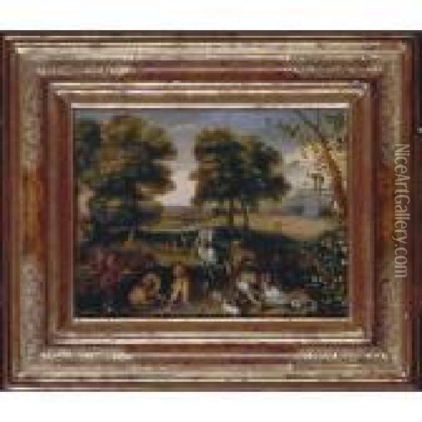 The Creation Oil Painting - Jan Brueghel the Younger