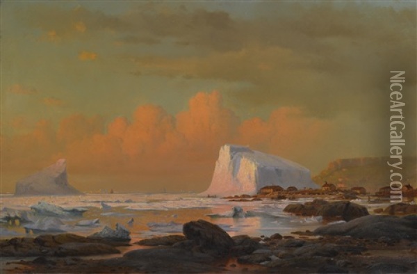 Labrador Coast Oil Painting - William Bradford