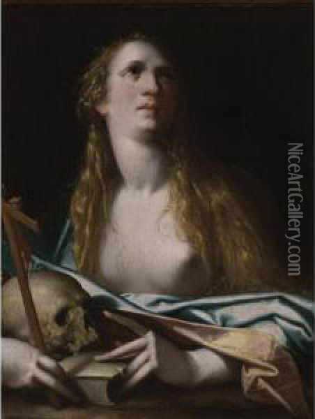 Mary Magdalene Oil Painting - Bartholomaeus Spranger