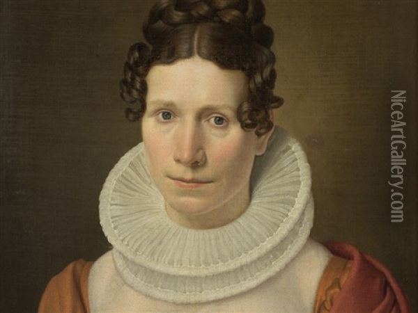 Portrait Oil Painting - Christoffer Wilhelm Eckersberg