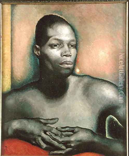 Study of a Negro Oil Painting - Glyn Warren Philpot
