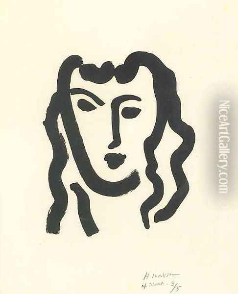 Patitcha. Masque Oil Painting - Henri Matisse
