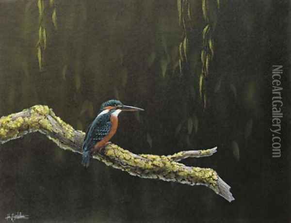 The king of the river Oil Painting - John Higginbotham