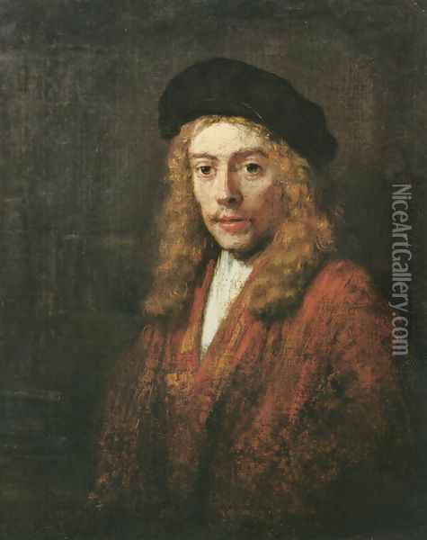 Portrait of Titus Oil Painting - Rembrandt Van Rijn