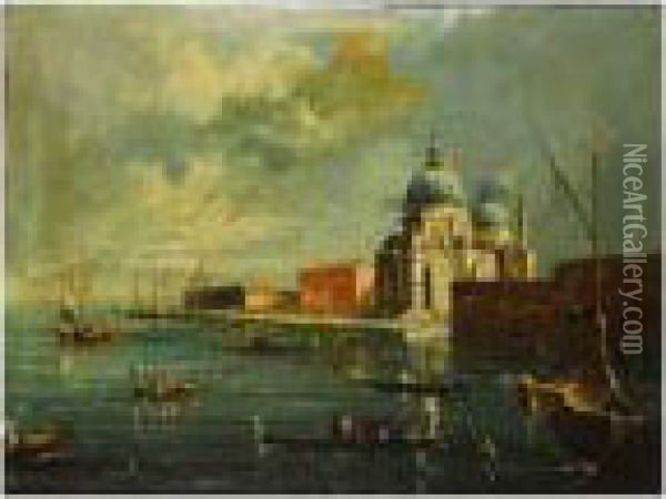 Par De Vistas De Venecia Oil Painting - (Giovanni Antonio Canal) Canaletto