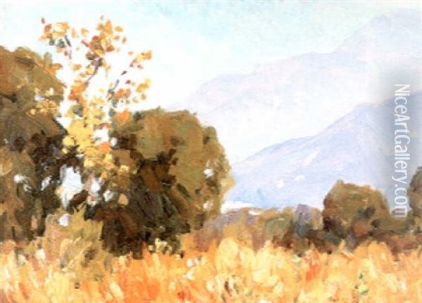 Near Arcadia California Oil Painting - Benjamin Chambers Brown