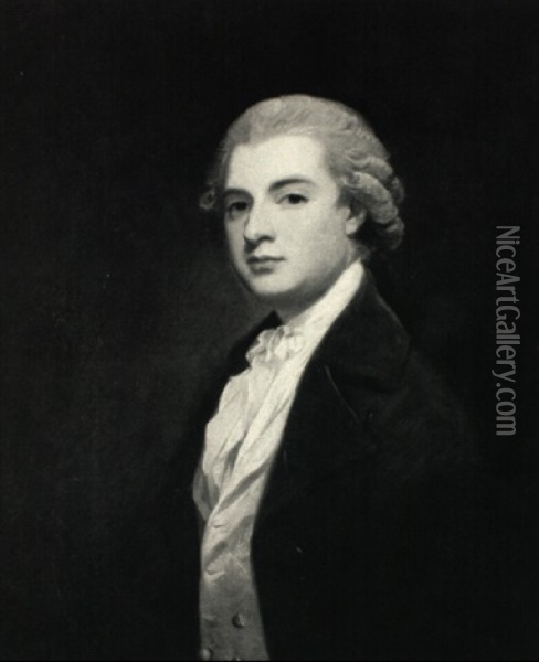 Portrait Of George Capel Coningsby, 5th Earl Of Essex Oil Painting - George Romney