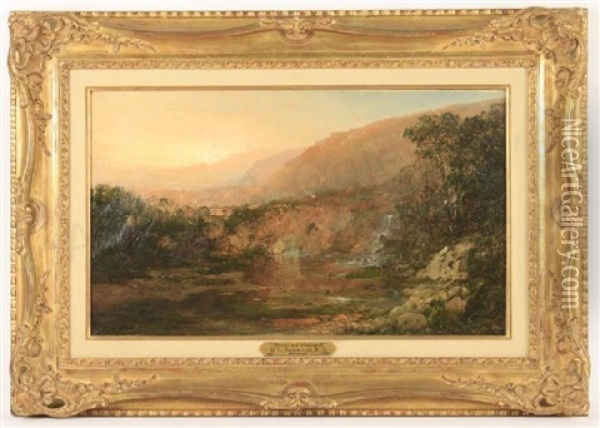 Hudson River School Oil Painting - William Louis Jr. Sontag