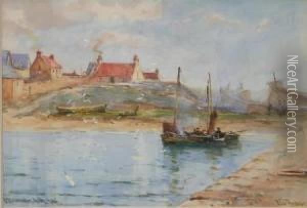 Elie Harbour Oil Painting - James MacMaster