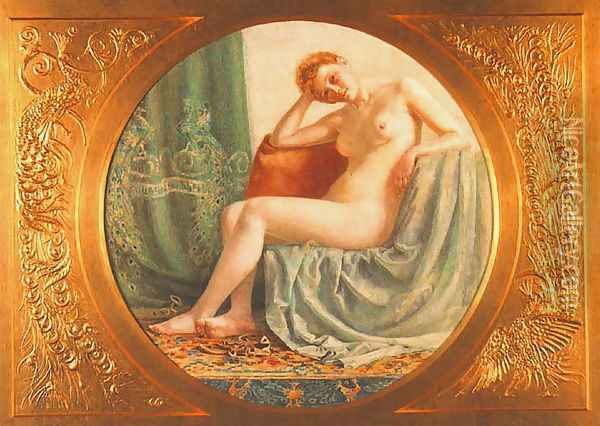 Hera, Wife of Zeus Oil Painting - Harry Pelling Gill