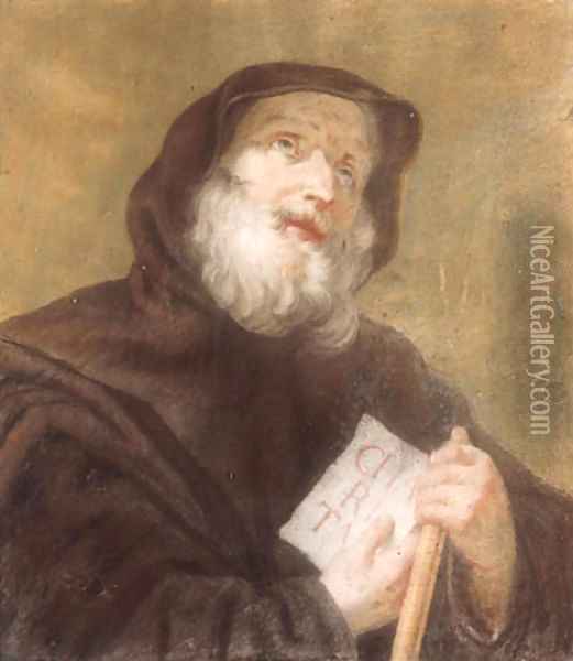 Saint Francesco di Paola Oil Painting - Jusepe de Ribera