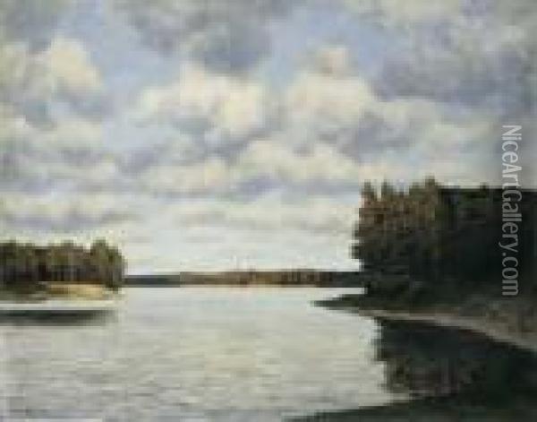 Markischer See Oil Painting - Walter Leistikow