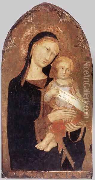 Madonna and Child Oil Painting - Italian Unknown Master