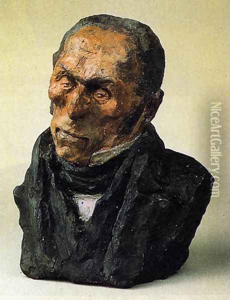 Guizot or the Bore Oil Painting - Honore Daumier
