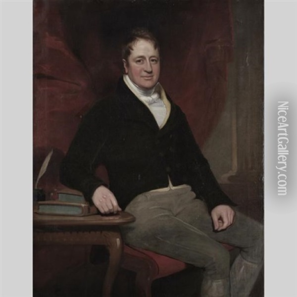 John Flood Of Flood Hall (1771-1838), Son Of John Flood Of Farmley In The County Of Kilkenny Oil Painting - George Romney