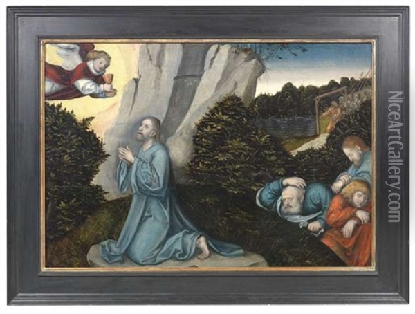 Christus Am Oil Painting - Lucas Cranach the Elder