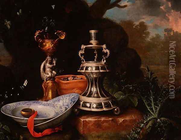 An Allegory of Fire Oil Painting - Joris Van Son