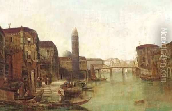 St Pietro de Castello, Venice Oil Painting - Alfred Pollentine