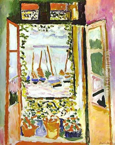 The Window Oil Painting - Henri Matisse