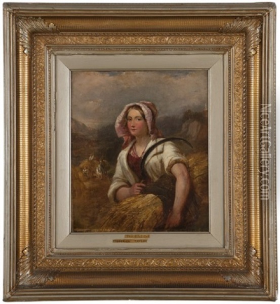 The Gleaner Oil Painting - John Frederick Taylor