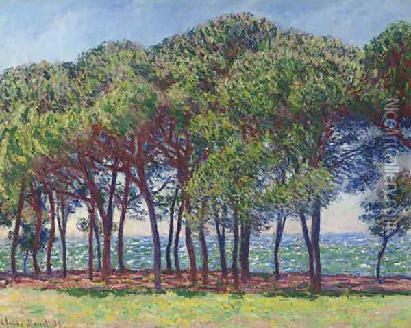 Pins, cap d'Antibes Oil Painting - Claude Oscar Monet