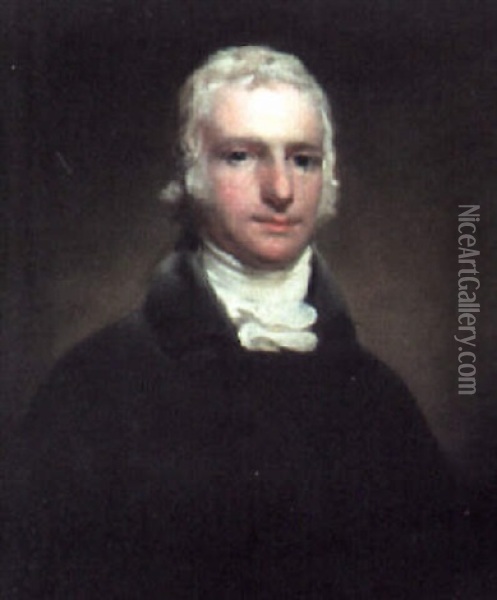 Portrait Of Ralph Blegborough (1769-1827) Oil Painting - Sir John Hoppner