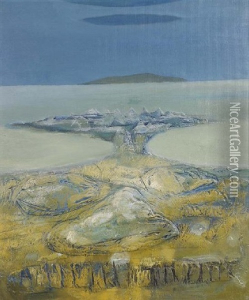 Twin Beaches, Connemara Oil Painting - Arthur Armstrong