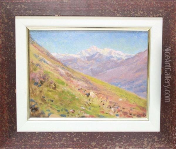 Paisaje De Montana Oil Painting - Melchor Domenge Y Antiga