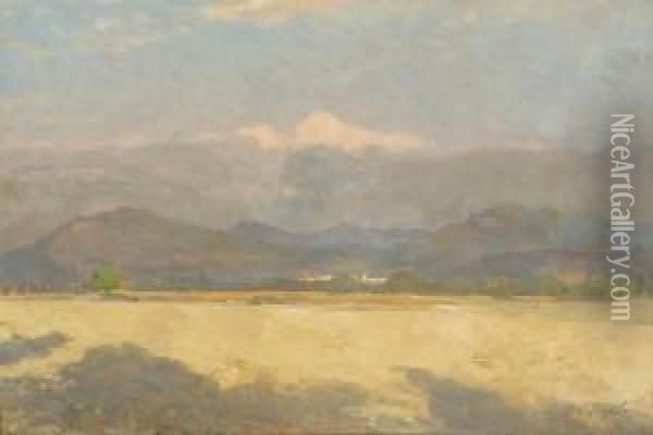 Paesaggio Pedemontano Oil Painting - Hans Temple