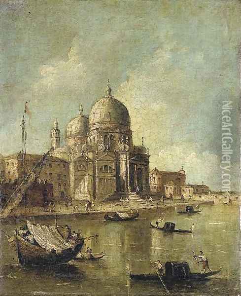 Santa Maria della Salute, Venice Oil Painting - Francesco Guardi