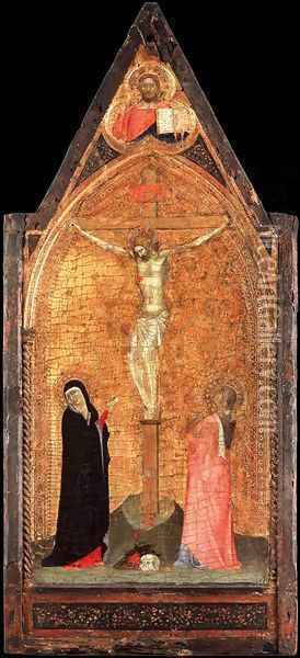Crucifixion 5 Oil Painting - Bernardo Daddi