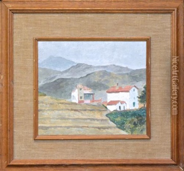 Farmhouse Provence Oil Painting - Rupert Bunny