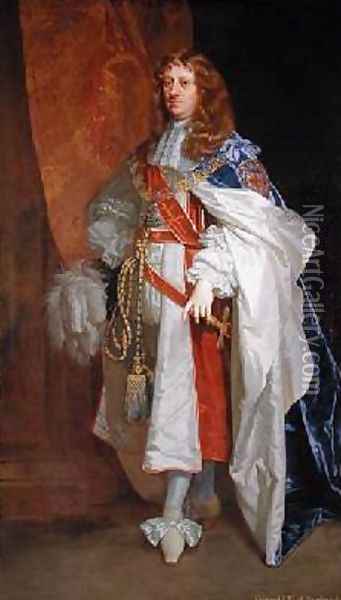 Edward Montagu 1st Earl of Sandwich Oil Painting - Sir Peter Lely