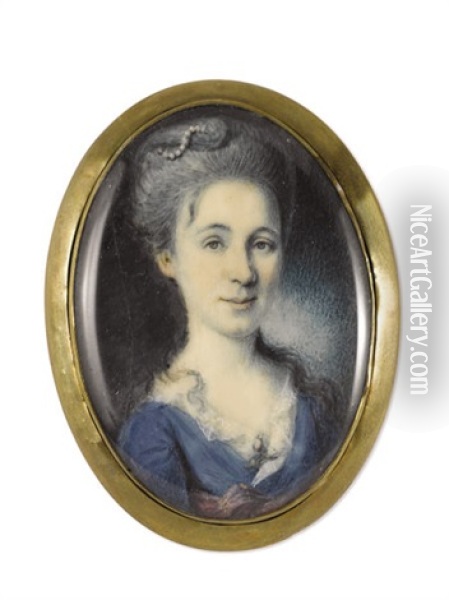 Elizabeth Digby Peale, Mrs. Robert Polk Oil Painting - Charles Willson Peale