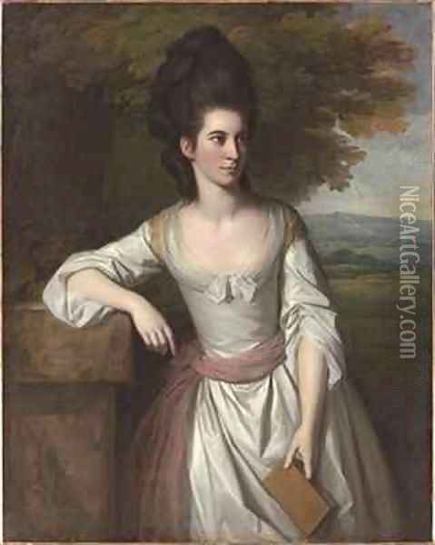 Portrait of Mrs Vere 2 Oil Painting - Sir Nathaniel Dance-Holland