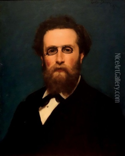 Portrait De Georges Bizet Oil Painting -  Carolus-Duran
