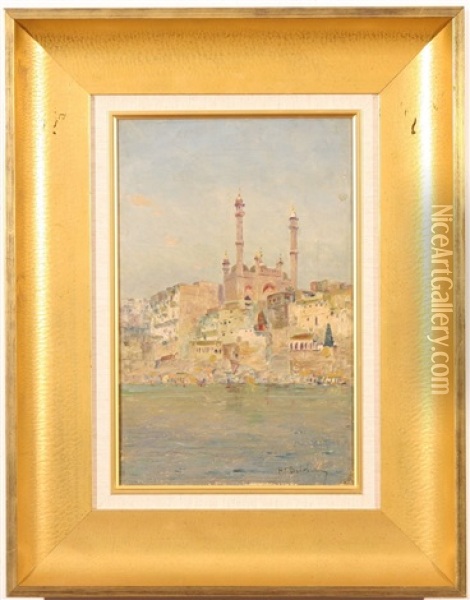 Istanbul Oil Painting - Nikolai Nikanorovich Dubovskoy