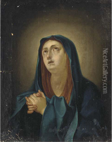 The Penitent Magdalen Oil Painting - Giovanni Battista Salvi