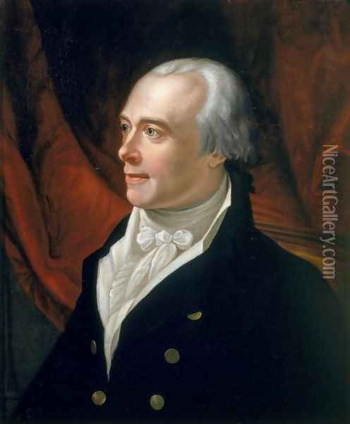 Portrait of Spencer Perceval 1762-1812 Oil Painting - George Francis Joseph