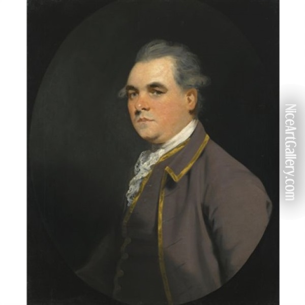 Portrait Of William 6th Baron Craven Oil Painting - James (Thomas J.) Northcote