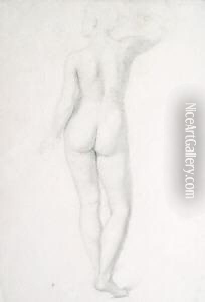 Weiblicher Ruckenakt Oil Painting - Julius Schnorr Von Carolsfeld