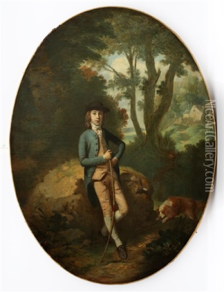 Portret Van Frederick Howard, 5e Earl Van Carlisle (1748-1828) Oil Painting - Thomas Gainsborough