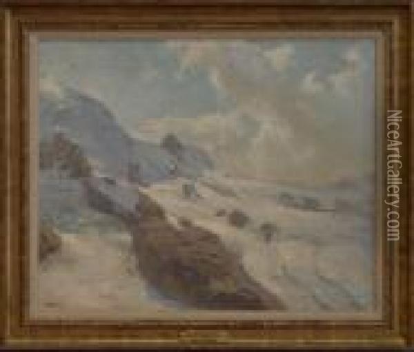 In Cloud Regions Oil Painting - Edward Henry Potthast