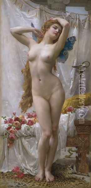 The Awakening Of Psyche Oil Painting - Guillaume Seignac