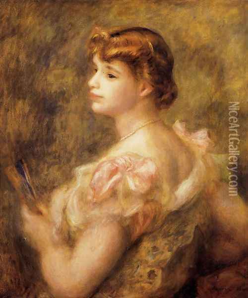 Madame Charles Fray Oil Painting - Pierre Auguste Renoir
