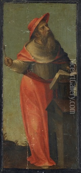 Saint-jerome Oil Painting - Juan De Flandes