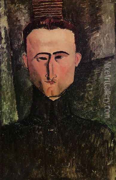 Andre Rouveyre Oil Painting - Amedeo Modigliani